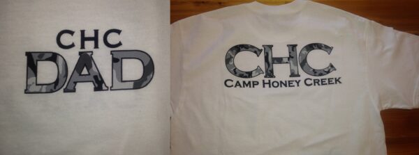 Honey Creek Dad Camo Shirt